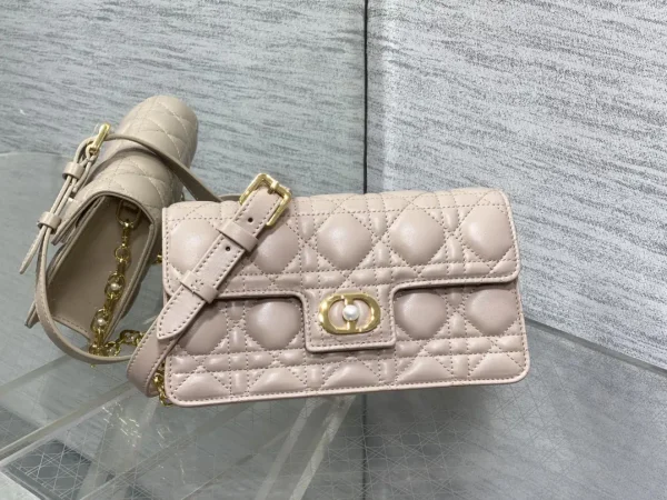 Dior Quilted Pearl Chain Crossbody Bag image 1