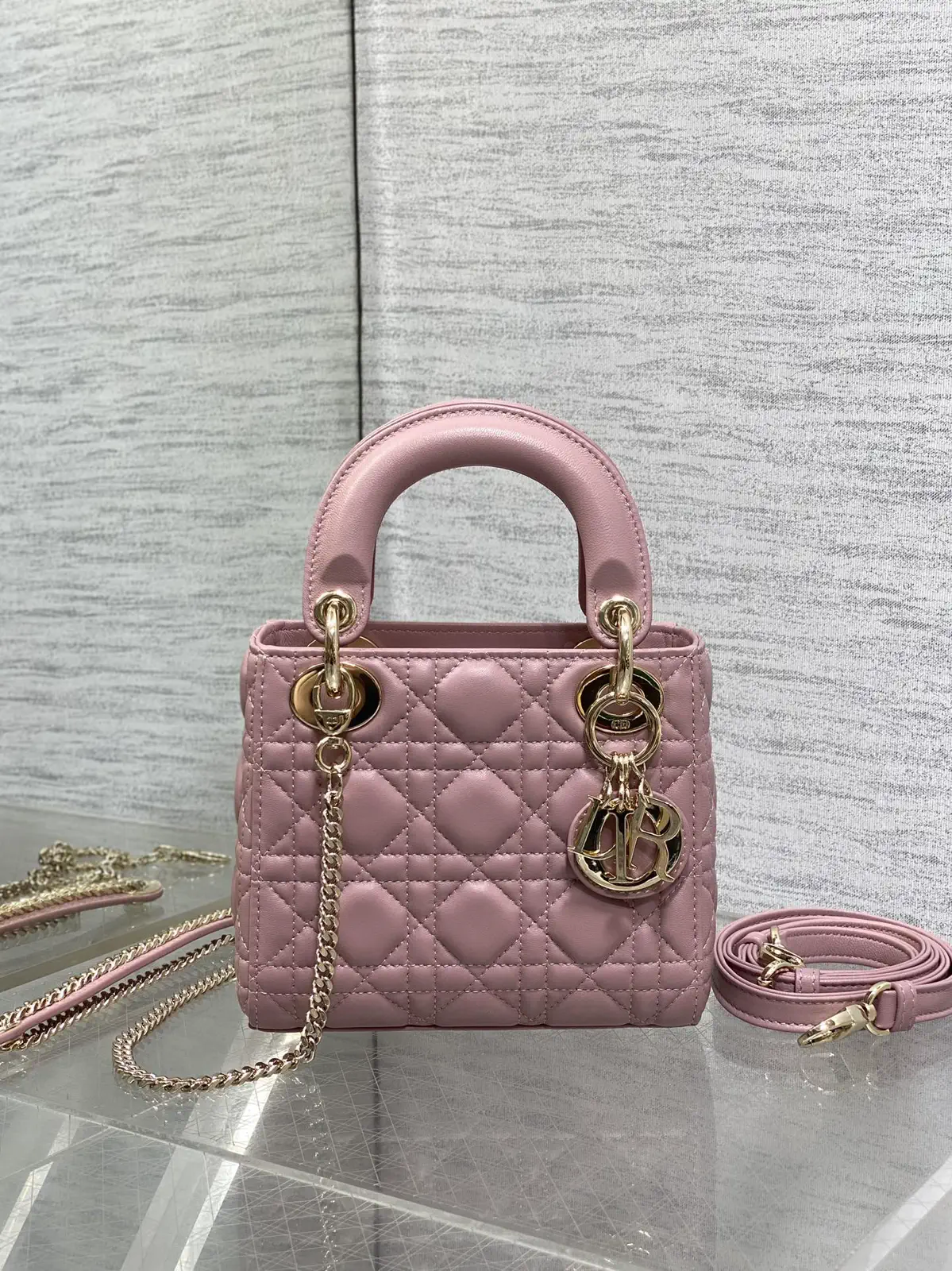 Dior Quilted Top Handle Bag image 1