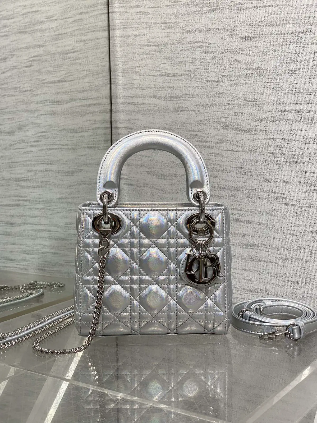 Dior Quilted Top Handle Bag image 1