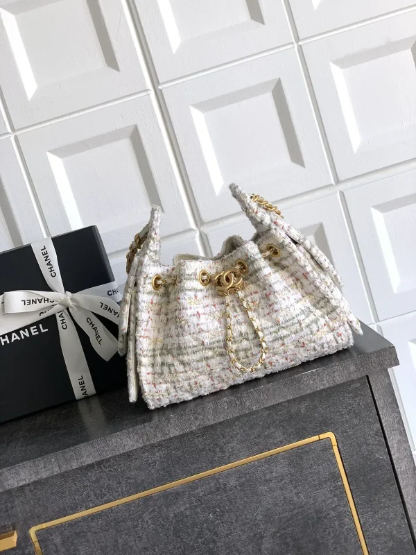 Chanel Tweed Mini Hobo Bag image 1