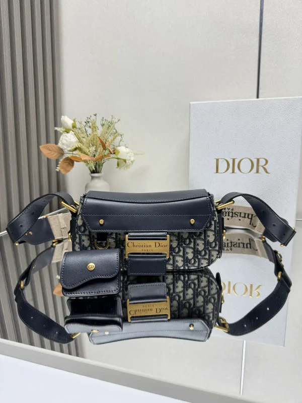 Dior Blue Oblique Print Streetchic Crossbody Bag image 1