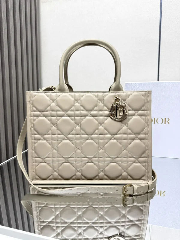 Dior Quilted Book Tote Bag image 1