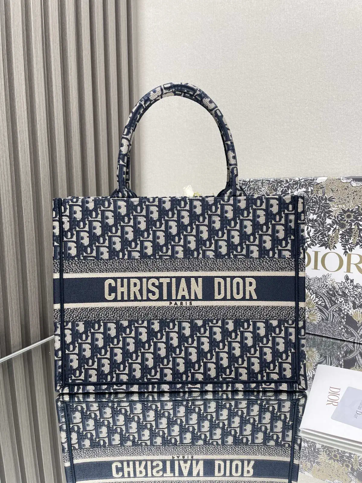 Dior Monogram Medium Book Tote Bag image 1