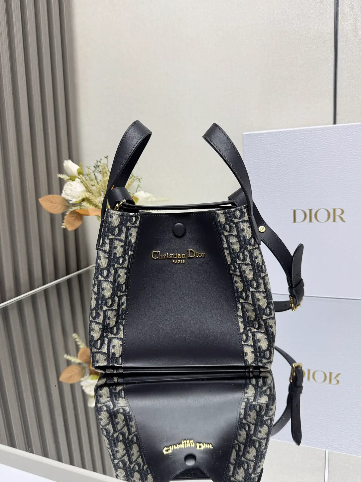 Dior Signature Monogram Bucket Bag image 1