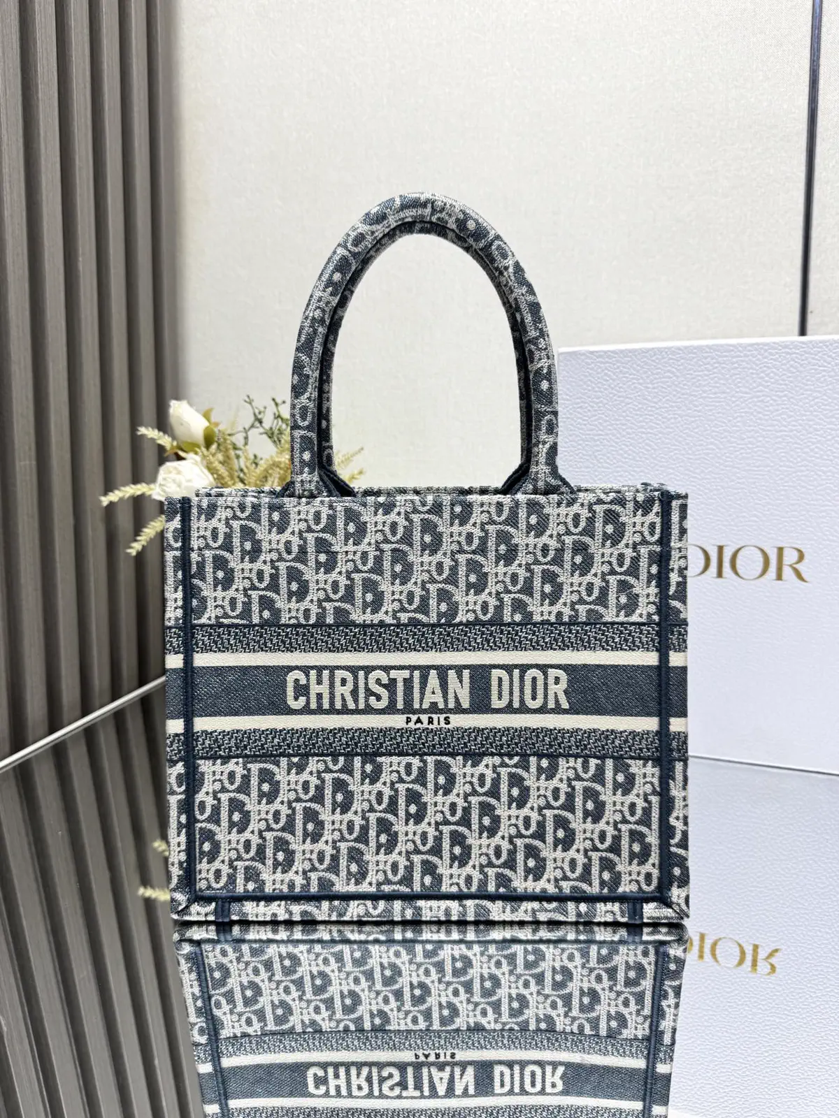 Dior Mini Book Tote Bag image 1