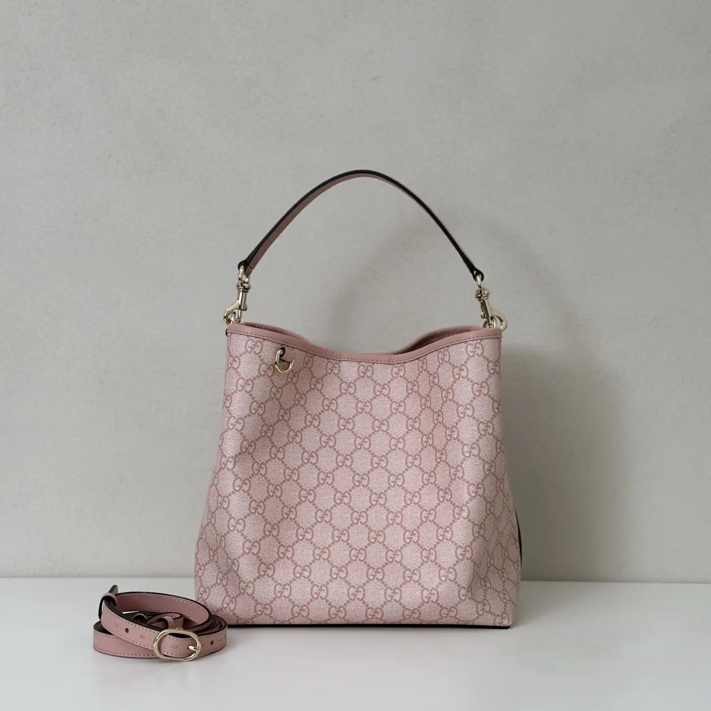 Gucci Monogram Bucket Bag image 1