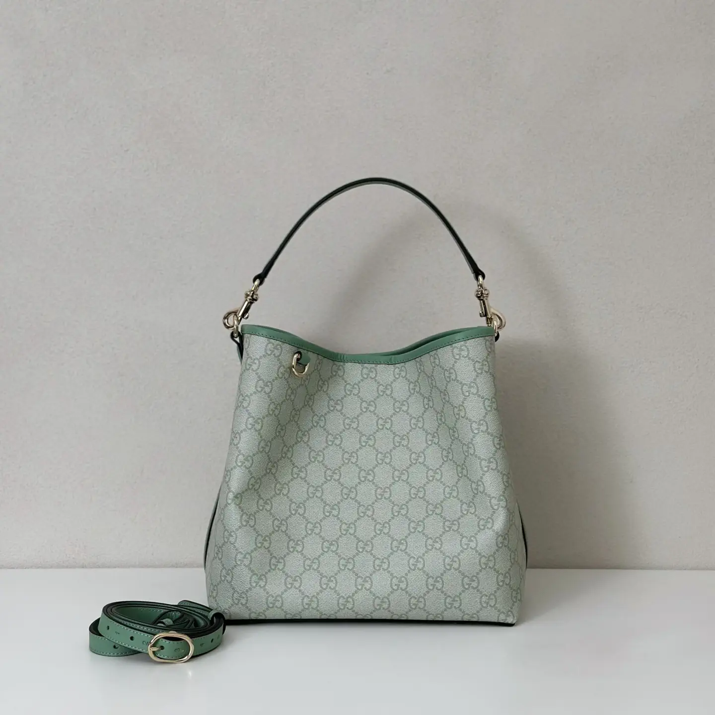 Gucci Monogram Bucket Bag image 1