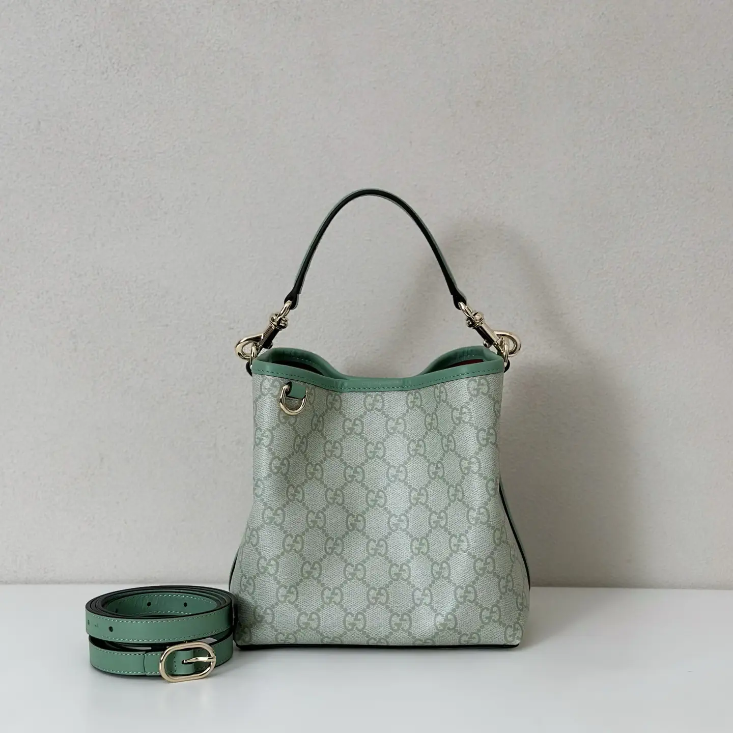 Gucci Monogram Bucket Bag image 1