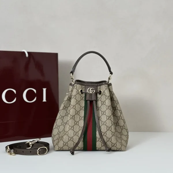 Gucci Monogram Bucket Bag image 1