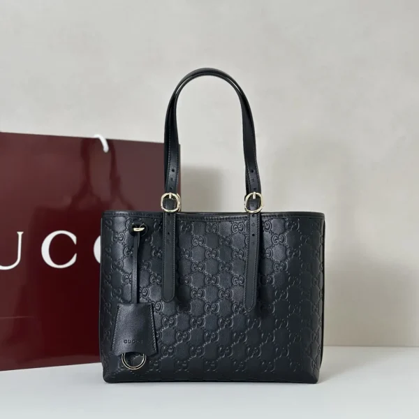 Gucci Embossed Monogram Tote Bag image 1