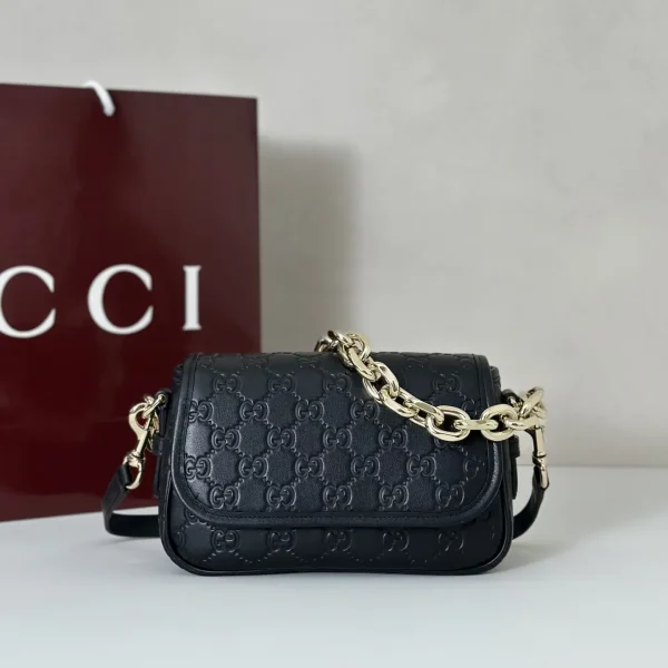 Gucci Embossed Monogram Crossbody Bag image 1