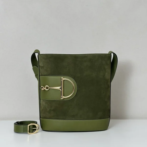 Gucci Green Bucket Bag image 1
