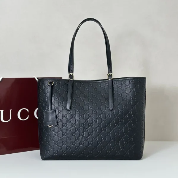Gucci Embossed Monogram Tote Bag image 1