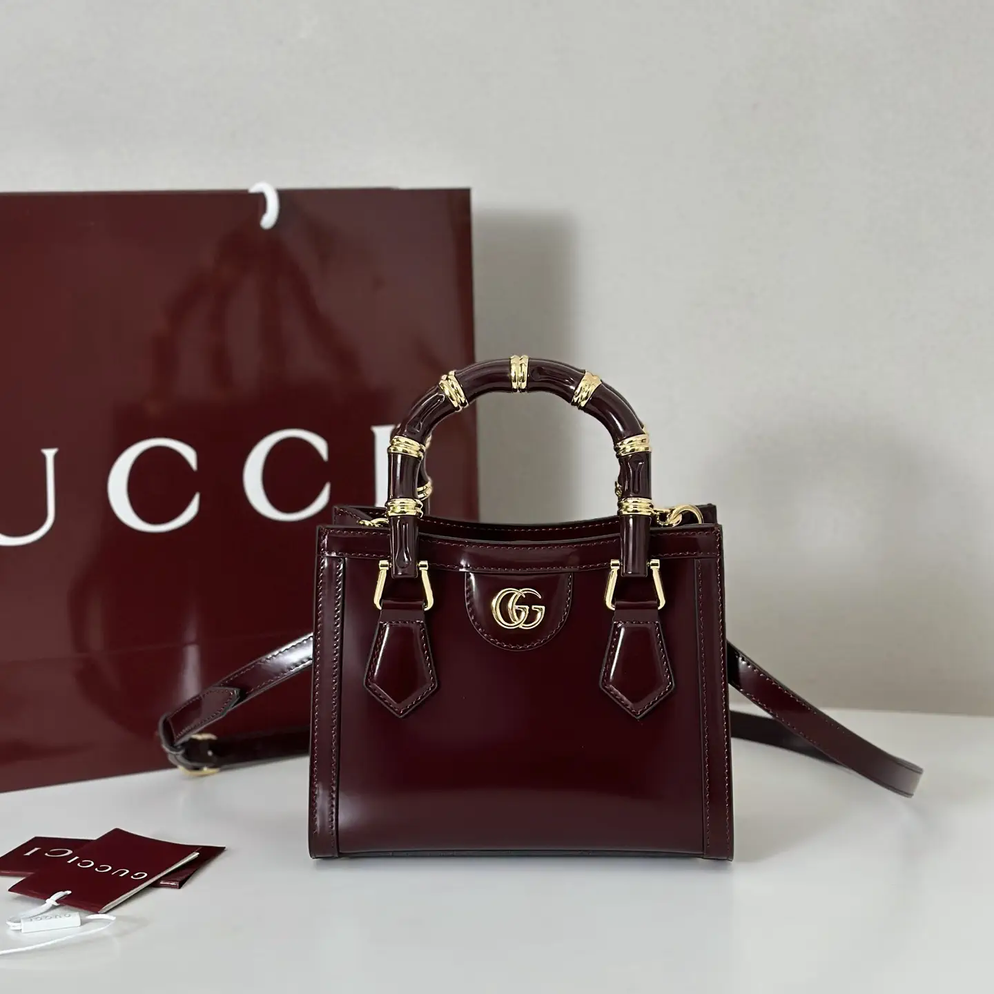 Gucci Bamboo Handle Top Handle Bag image 1