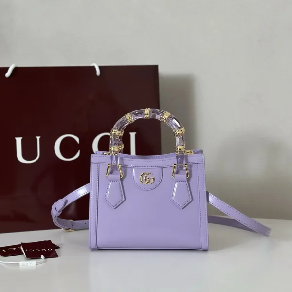 Gucci Light Purple Top Handle Bag image 1