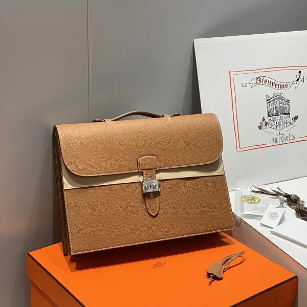 Hermès Sac a depeches 38 Top Handle Briefcase image 1