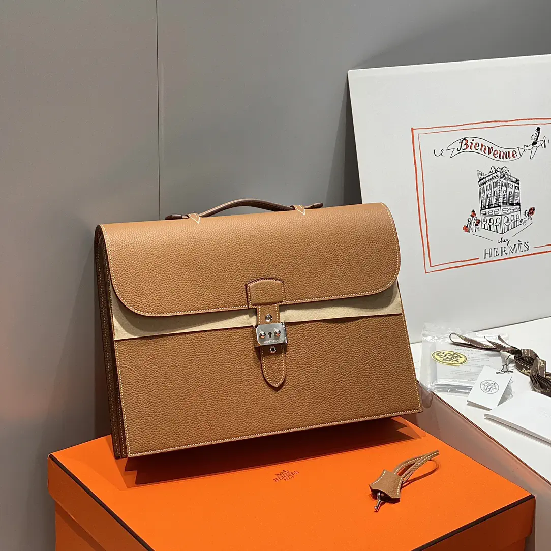 Hermès Sac a depeches 38 Top Handle Briefcase image 1