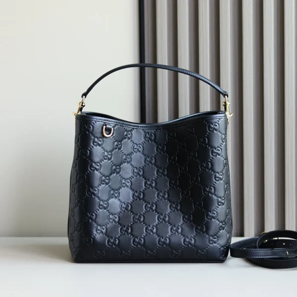 Gucci GG Embossed Bucket Bag image 1