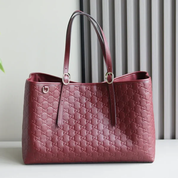 Gucci Embossed Monogram Tote Bag image 1
