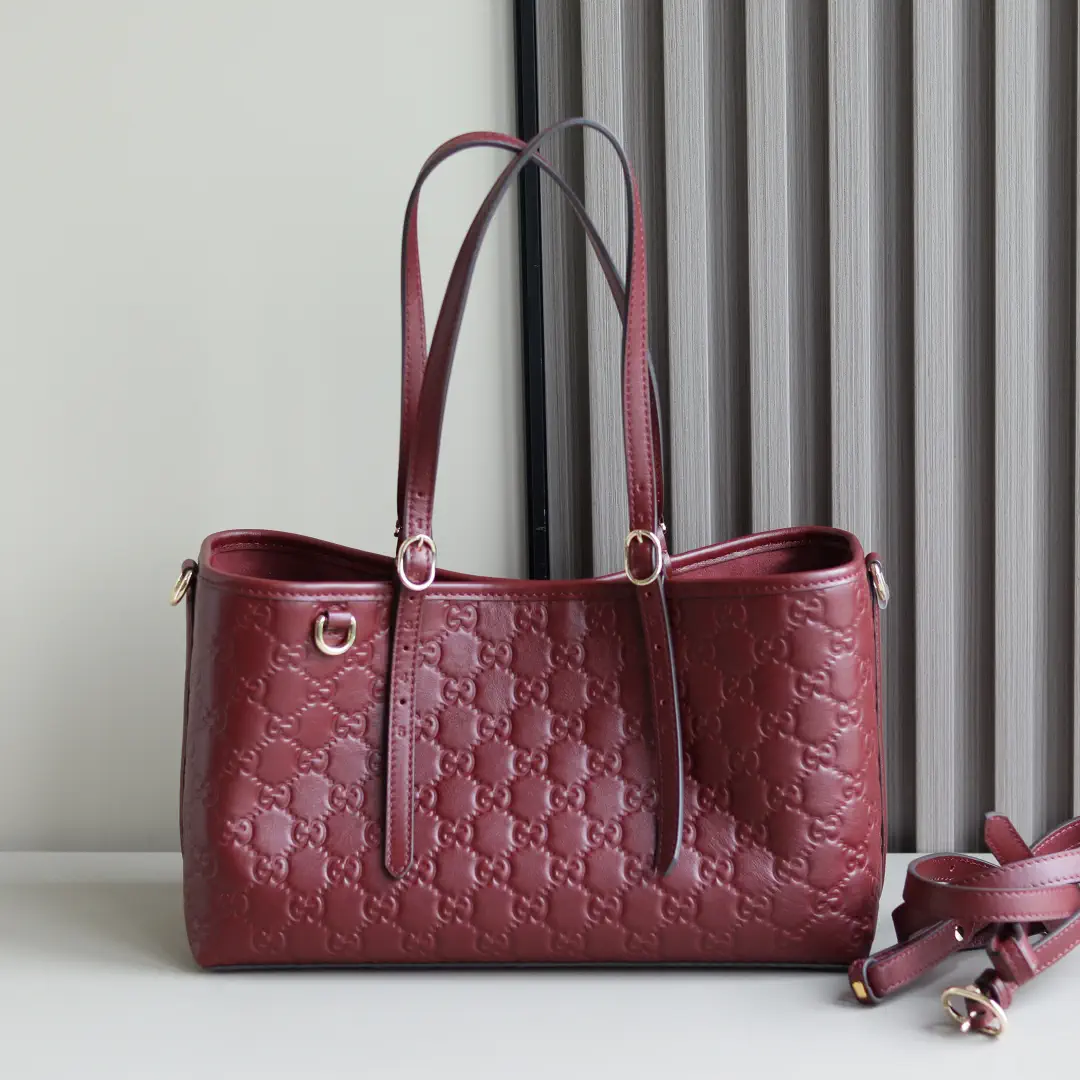 Gucci GG Embossed Tote Bag image 1