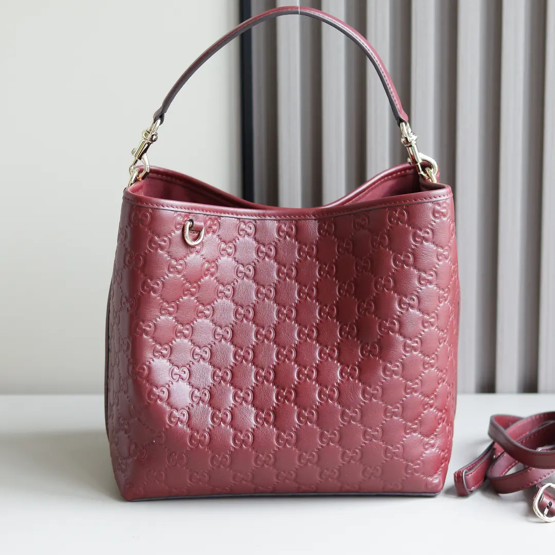 Gucci GG Embossed Bucket Bag image 1
