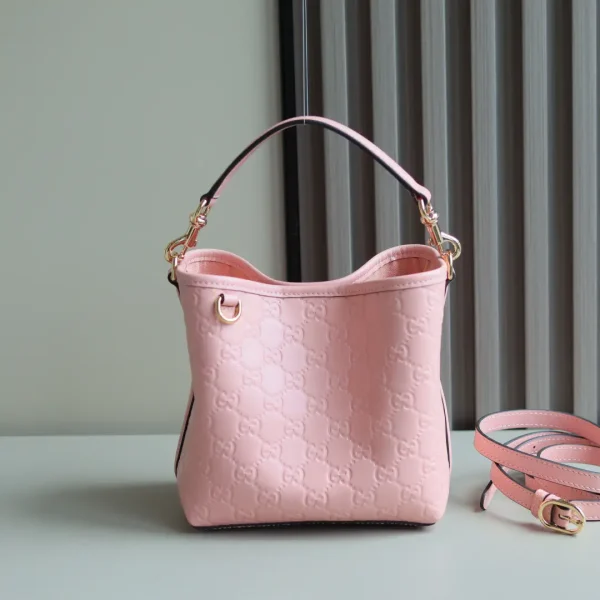 Gucci Embossed GG Small Bucket Bag image 1