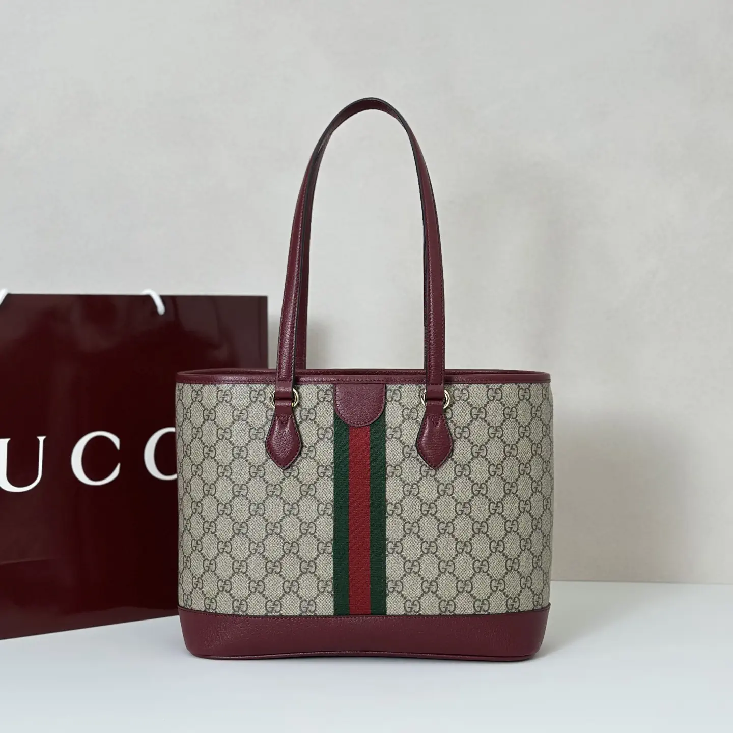 Gucci Monogram Tote Bag image 1