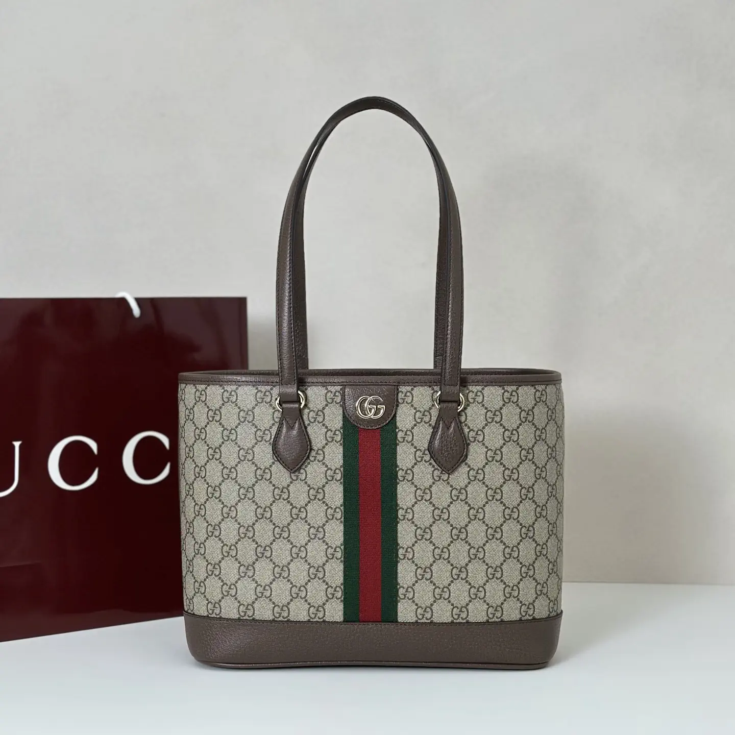 Gucci Monogram Tote Bag image 1