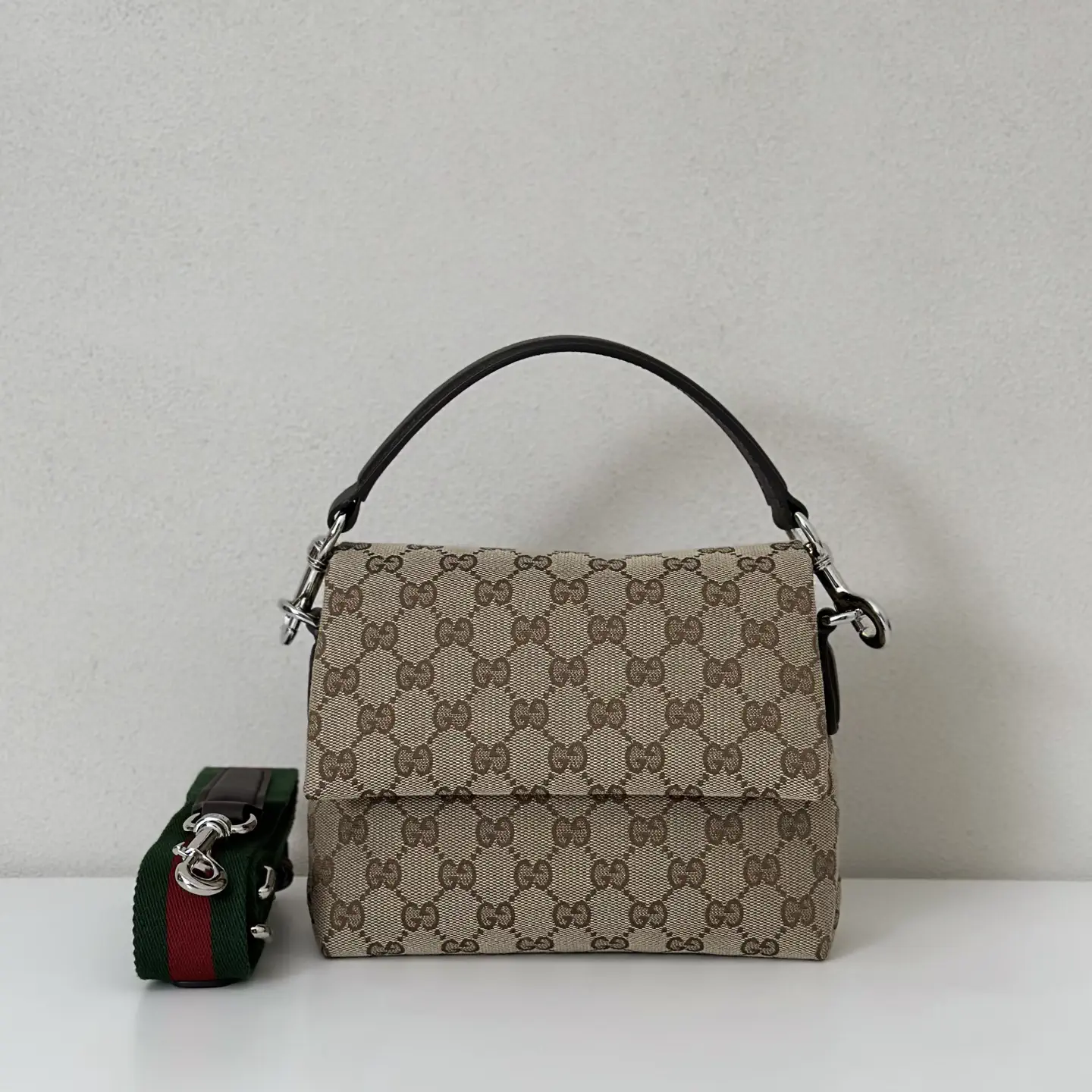 Gucci Monogram Top Handle Bag image 1