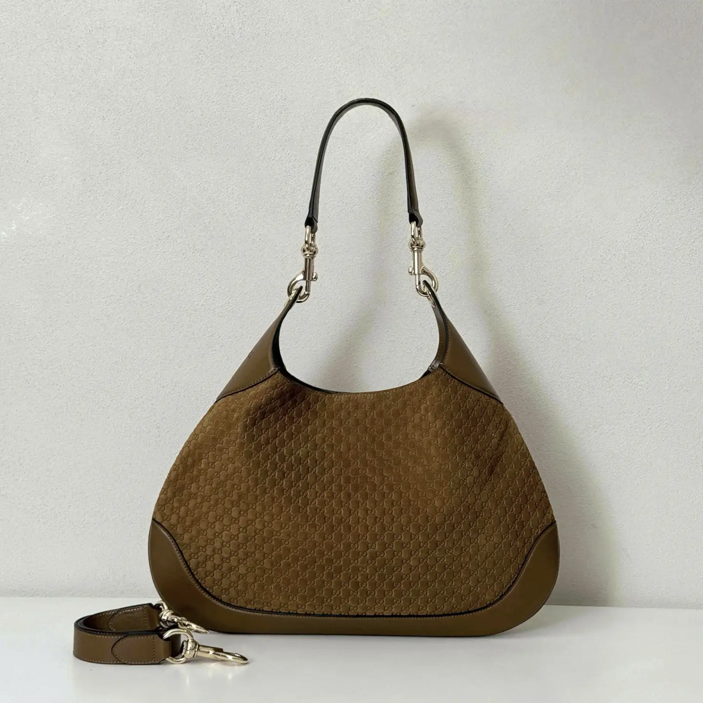 Gucci Monogram Hobo Shoulder Bag image 1