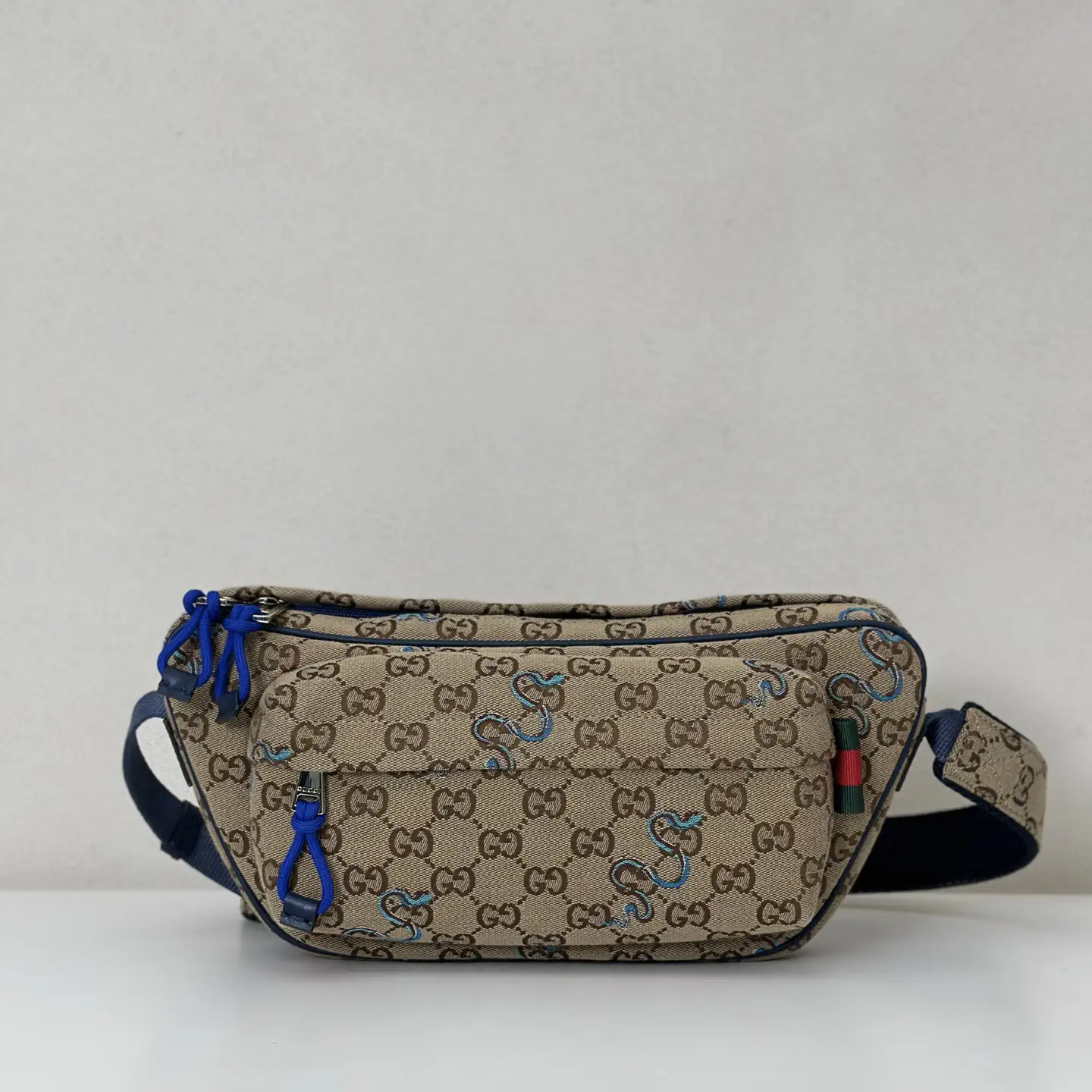 Gucci Monogram Embroidered Belt Bag image 1