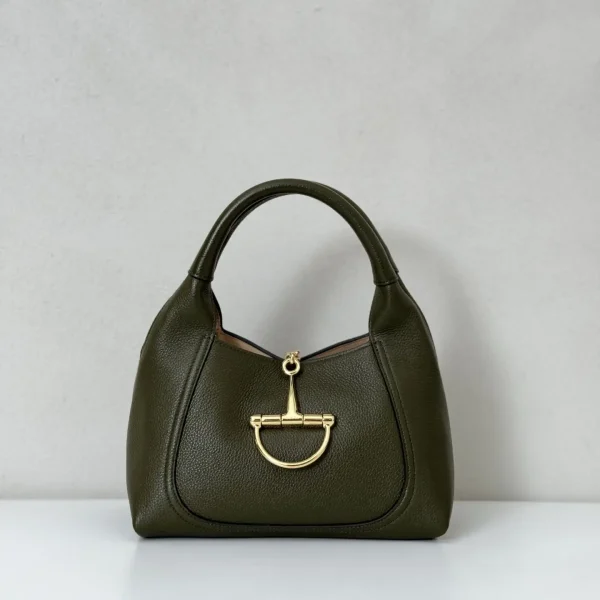 Gucci Dark Green Top Handle Bag image 1