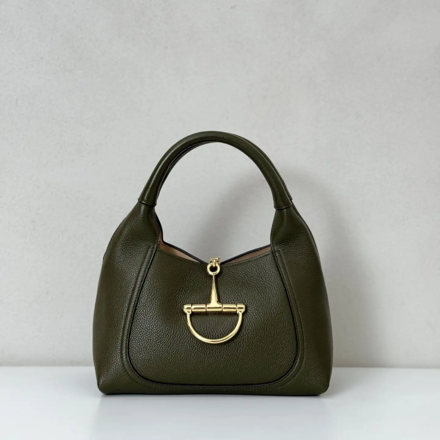Gucci Dark Green Top Handle Bag image 1