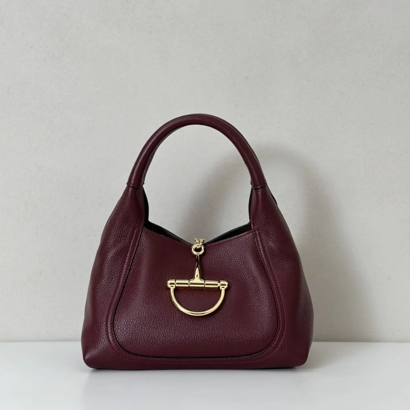 Gucci Burgundy Top Handle Bag image 1