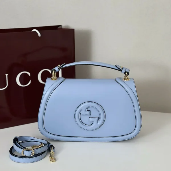 Gucci Light Blue Top Handle Bag image 1