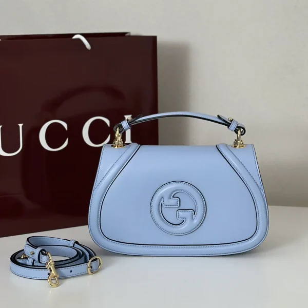 Gucci Light Blue Top Handle Bag image 1