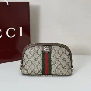 Gucci Monogram Web Stripe Toiletry Bag image 1