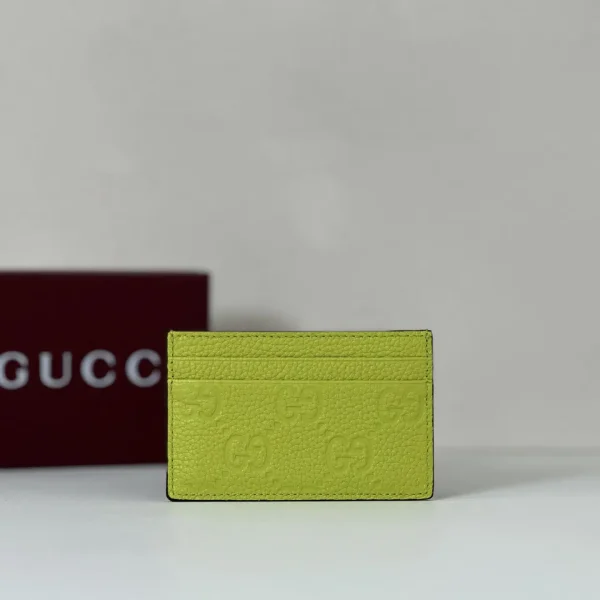 Gucci Embossed GG Card Holder image 1