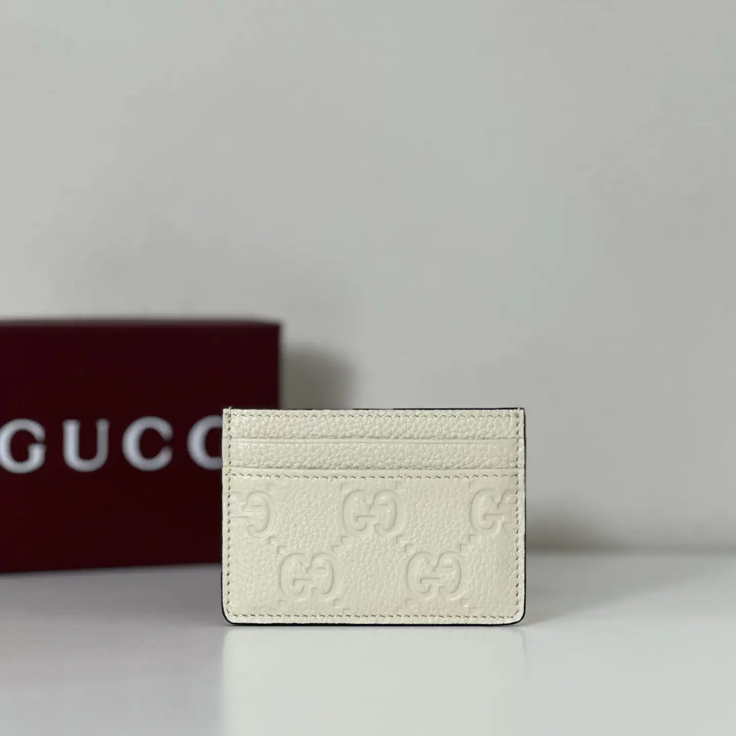 Gucci GG Embossed Card Holder image 1