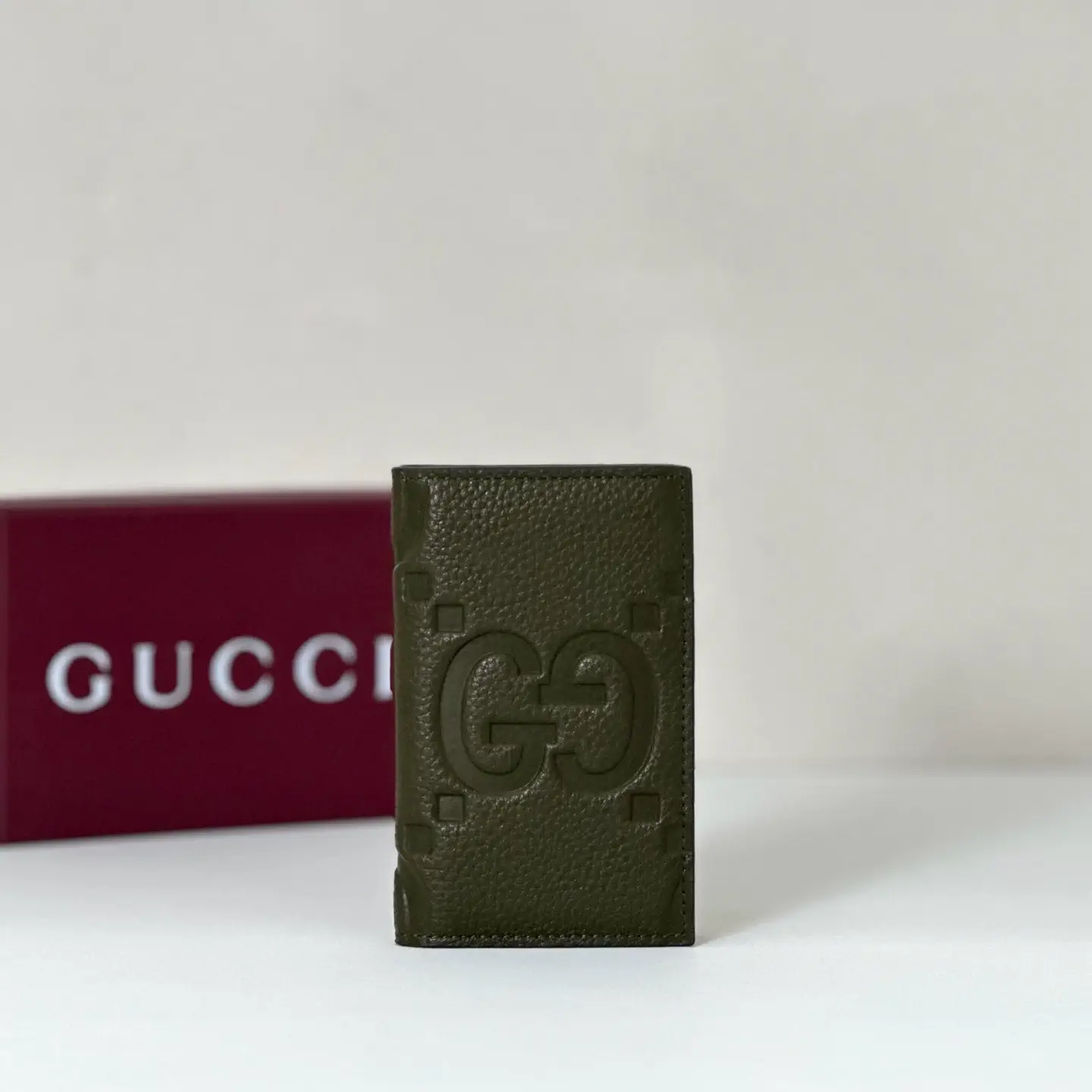 Gucci Embossed GG Card Holder image 1