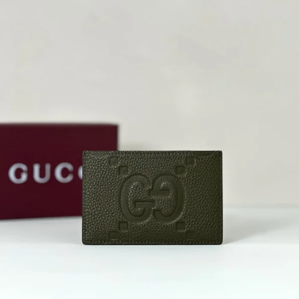 Gucci Embossed GG Card Holder image 1