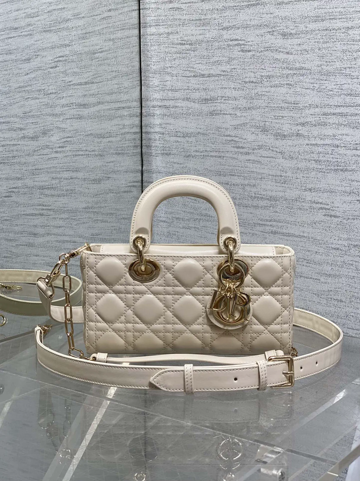Dior Quilted Top Handle Bag image 1