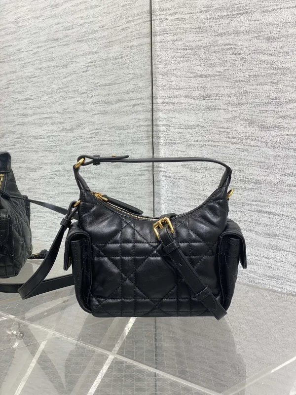 Dior Black Quilted Crossbody Bag image 1