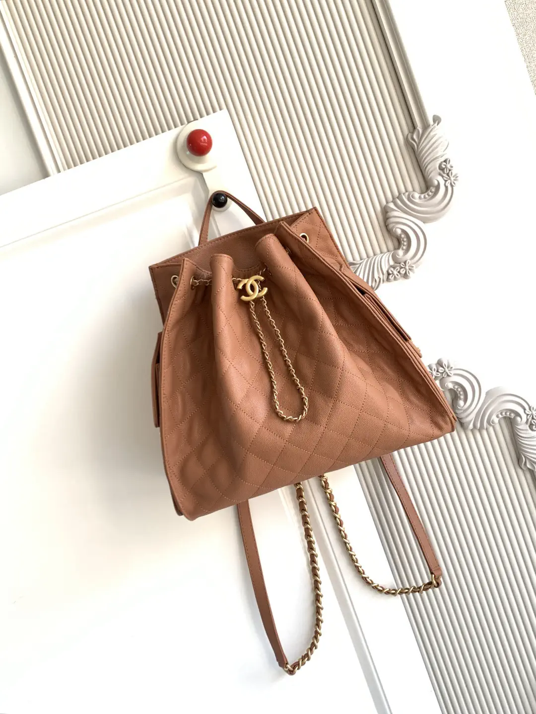Chanel Quilted Backpack image 1