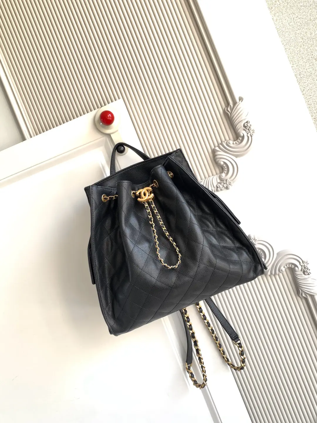 Chanel Quilted Backpack image 1
