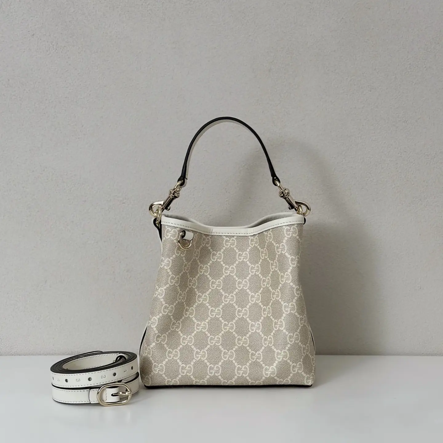 Gucci Monogram Bucket Bag image 1