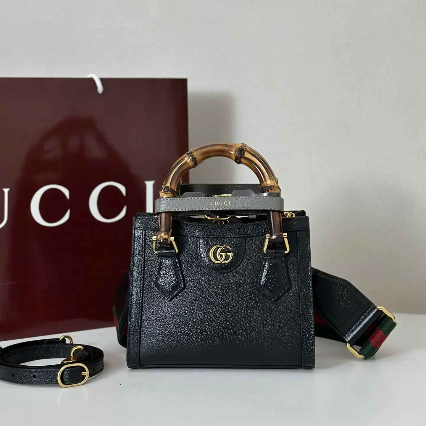 Gucci Bamboo Handle Top Handle Bag image 1