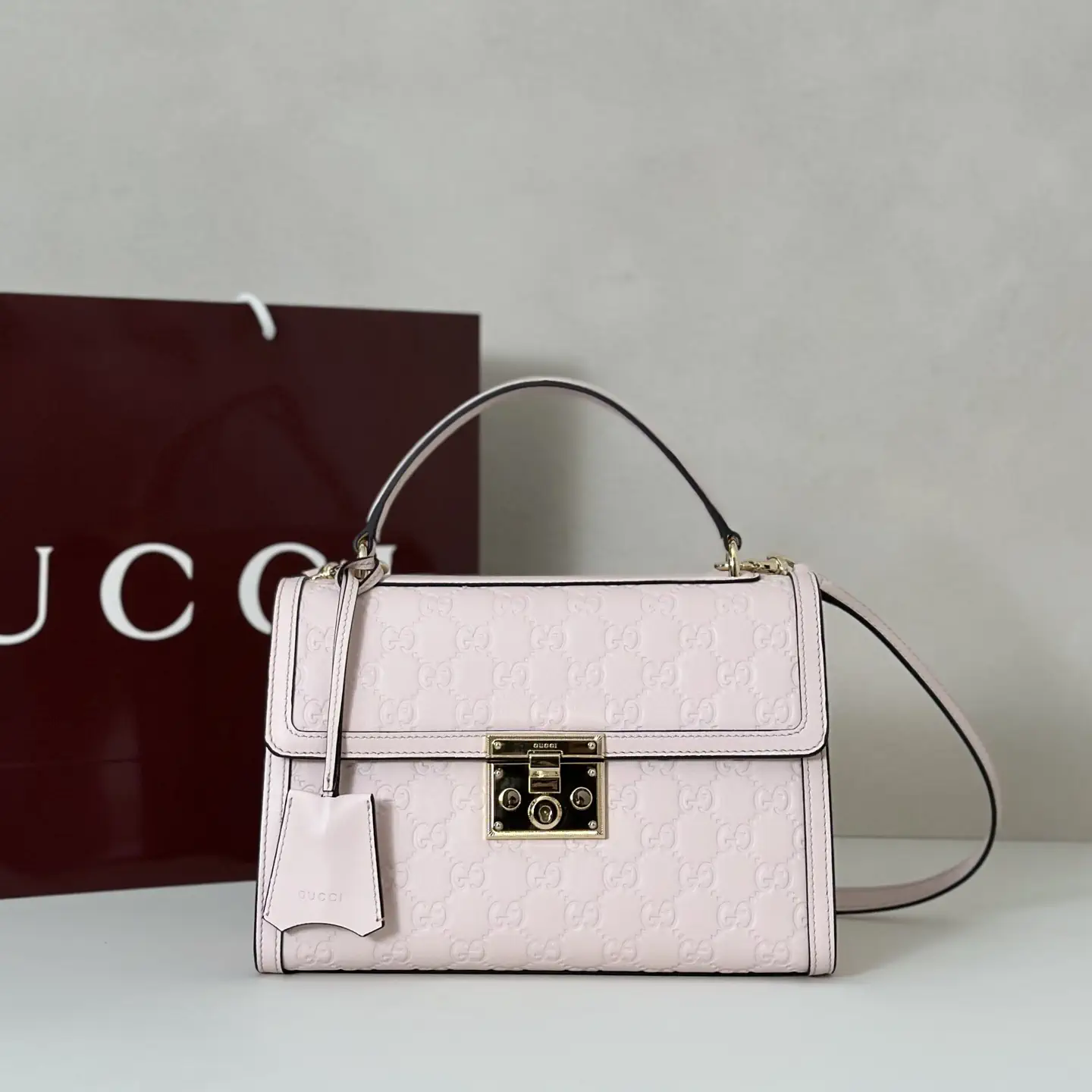 Gucci Monogram Top Handle Bag image 1