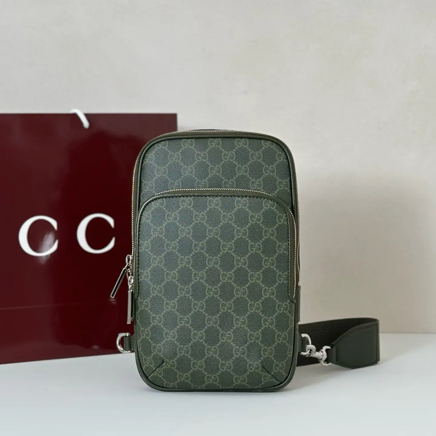 Gucci Monogram Crossbody Bag image 1