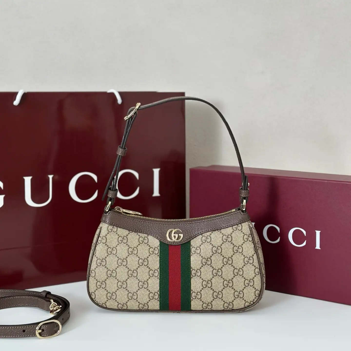 Gucci Monogram Small Shoulder Bag image 1